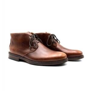 NEW MARTIN DINGMAN men's old row oiled saddle leather chukka boots in cigar